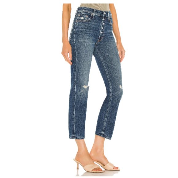 MOTHER | The Pixie Tomcat Ankle Jeans (Born to Bite) Size 32 NWT - Picture 4 of 15